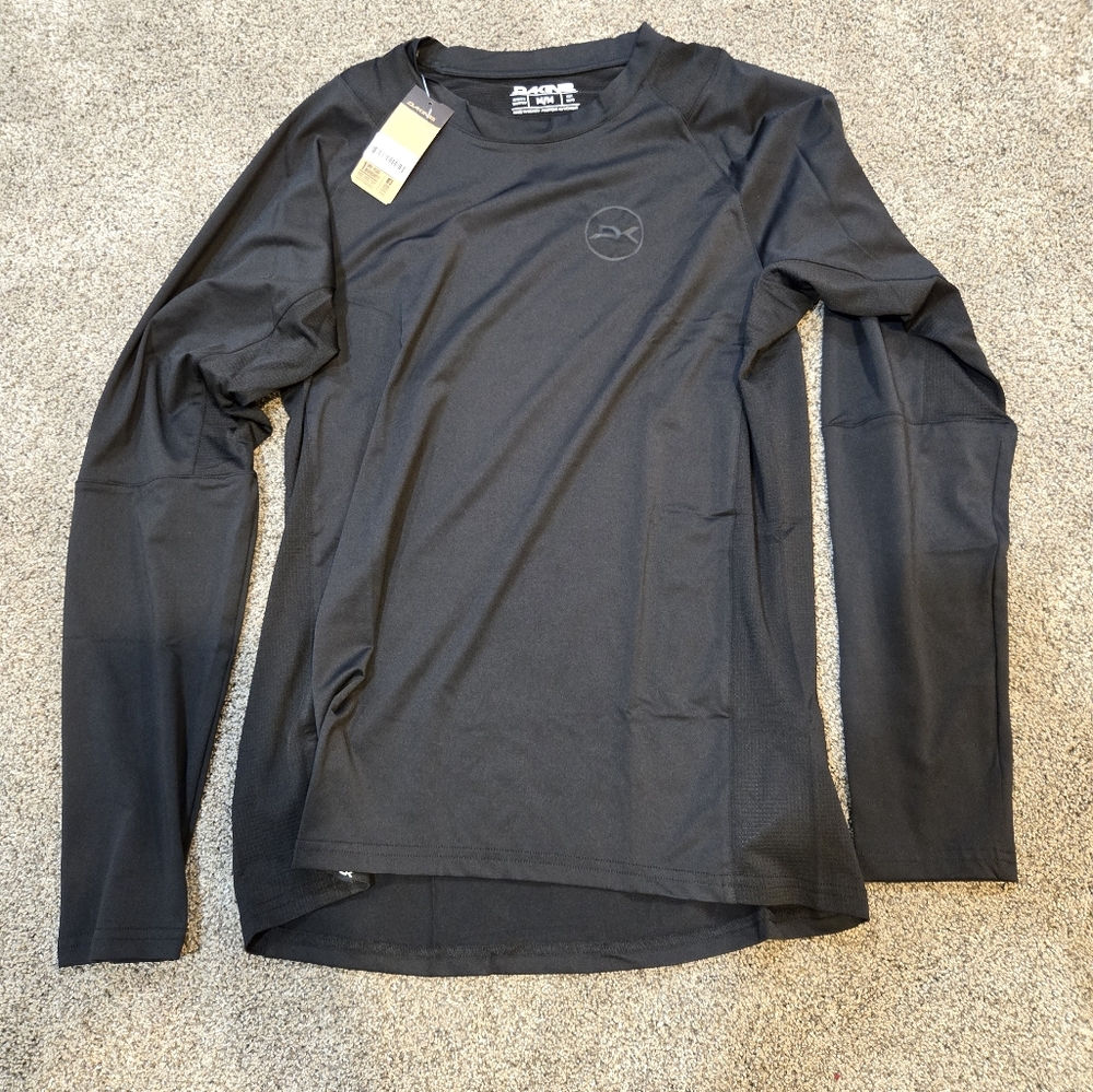 Dakine Black Vectra Mens Medium Long Sleeve Jersey